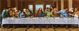 Leonardo da Vinci the picture of last supper painting
